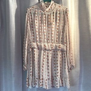 Anthropologie Mini Dress Size XL
